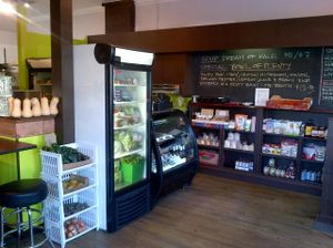 The Market. at Greens Organic Cafe and Market in Sarnia