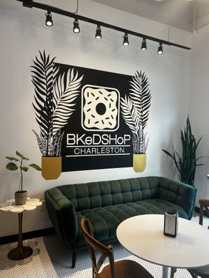 Inside seating  at BKeDSHoP in Mount Pleasant