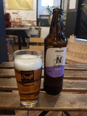 Lowalcoholic beer at Szabad Bisztró - Új Hely in Budapest