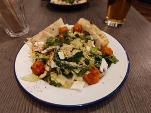 Salad at Szabad Bisztró - Új Hely in Budapest