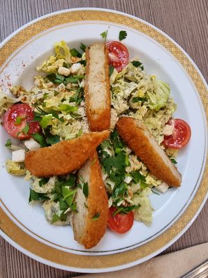 Caesar's salad at Szabad Bisztró - Új Hely in Budapest