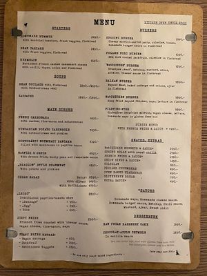   at Szabad Bisztró - Új Hely in Budapest