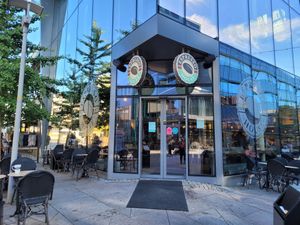 Shop front  at Espresso House in Fredrikstad