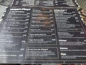 Green box! at Maggie Mays Stranmillis Cafe in Belfast