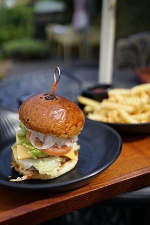   at Greenroof Jeju 꽃담수제버거 in Jeju