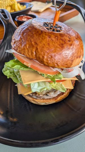  at Greenroof Jeju 꽃담수제버거 in Jeju