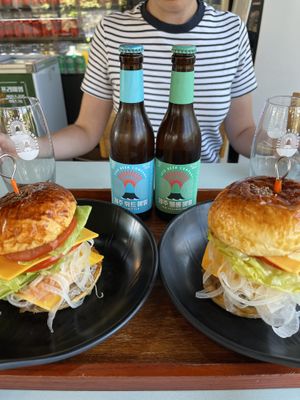   at Greenroof Jeju 꽃담수제버거 in Jeju