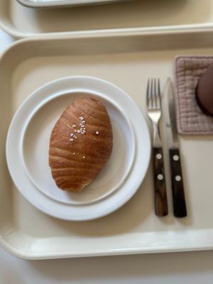 salt bread at Mokro Garden - 목로정원 in Seoul