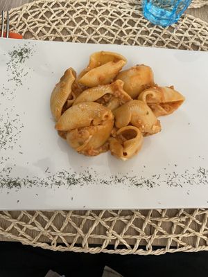 Vegan ragù  at Pan GhEA in Milan