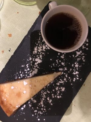 Best baked cheesecake ever. at Pan GhEA in Milan