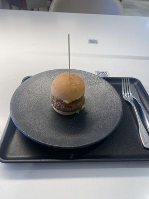Burger  at NRT - JAL First Class Lounge -T2 in Narita