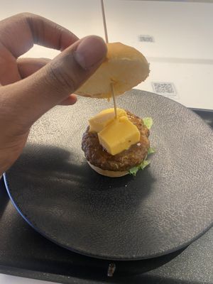 Burger  at NRT - JAL First Class Lounge -T2 in Narita