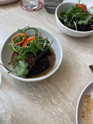 Miso eggplant  at Light Years in Newcastle