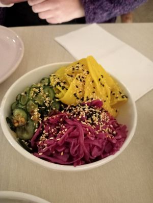 Pickle plate at Light Years in Newcastle