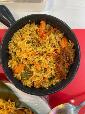 Kottu Vegetarian - Iddiyappam RM12 (request no egg, no dairy) at Lankan Cafe in Petaling Jaya