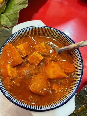 Vegetarian Curry RM10.00 at Lankan Cafe in Petaling Jaya