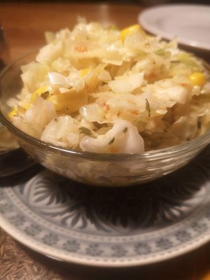 "green spoon" salad at Pizzaria Banderas in Bayerisch Eisenstein