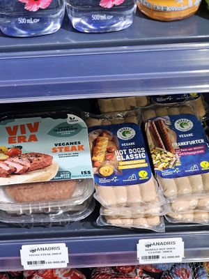 meatless options  at Anadris in Tashkent