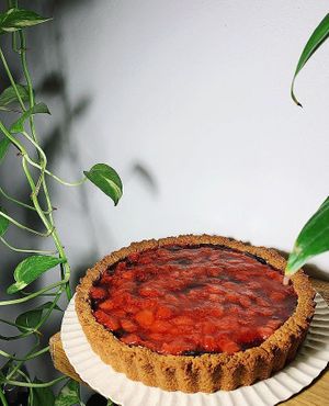 Tortas doces at Isso É Vegano in Londrina