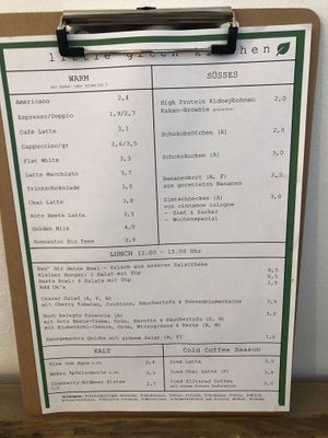 Menü at little green kitchen - Kunibertsviertel in Cologne