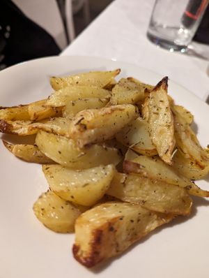 Baked potatoes at Ristorante Il Dasa in Caltagirone