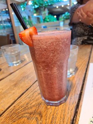 Berry smoothie at The Plough Harborne in Birmingham