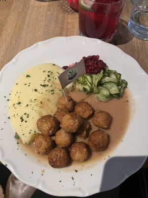 Classic Vegan meatballs   at Meatballs For The People in Stockholm