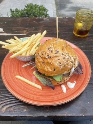 Vegan Burger   at Mae Caa - Bakery Cafe in Monterosso Al Mare