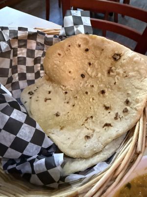 Roti  at Karahi a Blend of Spices in 100 Mile House