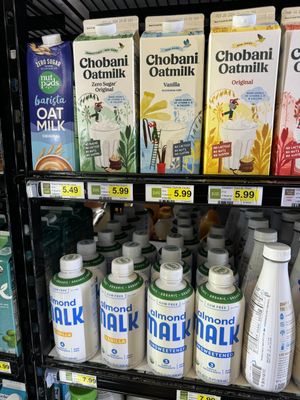 Plant Milks   at Gelson's in Manhattan Beach