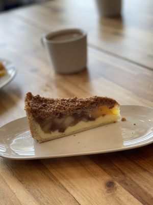 Apple Pie Cheesecake and coffee  at IKEA - Iris St in Ottawa