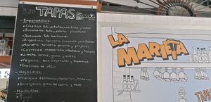 Empanadillas and pastrys at La Marieta in Sevilla