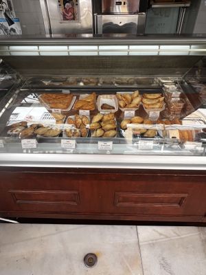 Back row shows the veggie options   at La Marieta in Sevilla