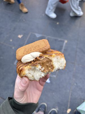 This Dough and Filling 😍😍  at Doughnut Time - Charing Cross in London