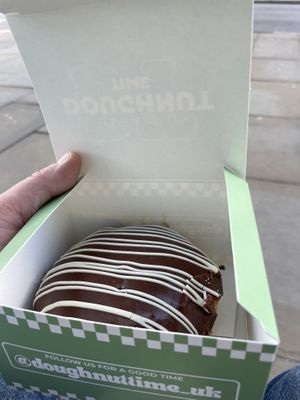 Boston Cream  at Doughnut Time - Charing Cross in London