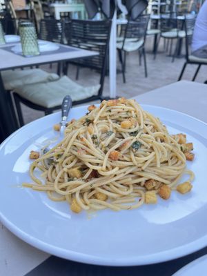Aglio e Olio 🌱   at Trattoria in Nea Makri