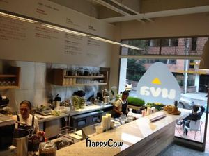 UVA juice bar and super foods. Beautiful place, lovely people meeting place in Bogota, Colombia. at UVA in Bogota