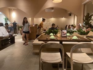   at Be An Vegetarian Café in Ho Chi Minh City