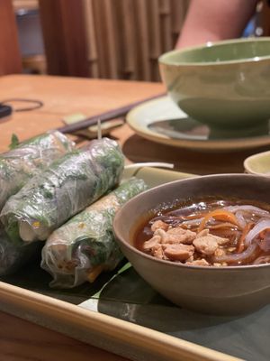   at Be An Vegetarian Café in Ho Chi Minh City