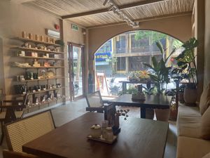   at Be An Vegetarian Café in Ho Chi Minh City