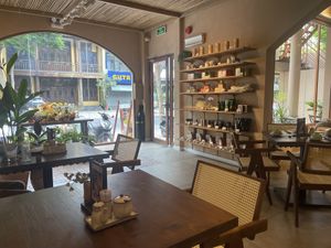   at Be An Vegetarian Café in Ho Chi Minh City