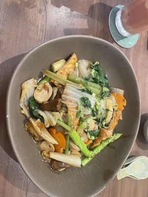   at Be An Vegetarian Café in Ho Chi Minh City