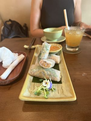   at Be An Vegetarian Café in Ho Chi Minh City