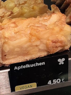 Vegan dessert at Campus Suite - AK St. Georg in Hamburg