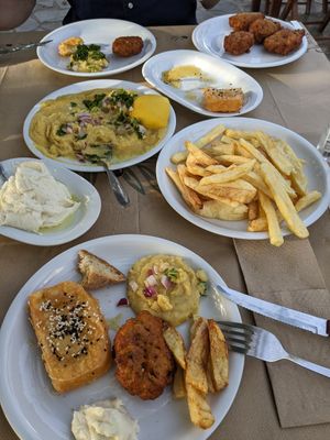  at Taverna Platanos Lachania in Rhodes