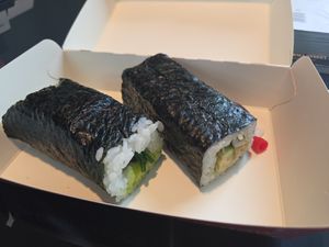 Seaweed and avocado rolls at Sushi Hub - Skyview Plaza in Sydney
