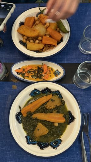 Spinach  Ragu   at Dar Slah in Tunis