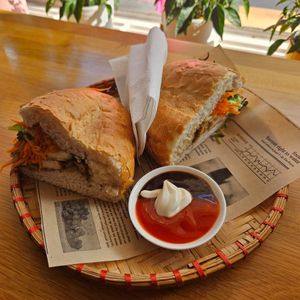 banh mi with tofu at UuDam   in Vienna