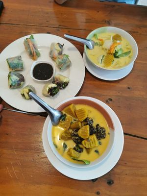  at Charlie and Lek Health Restaurant in Pai