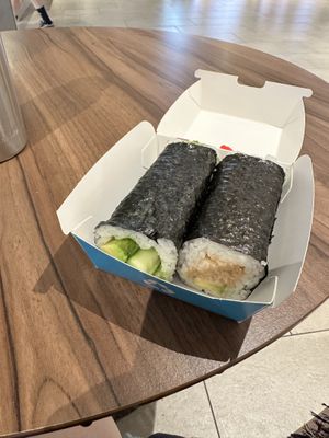 Cucumber Avocado and PB Tuna Mayo  at Sushi Hub - Top Ryde in Ryde